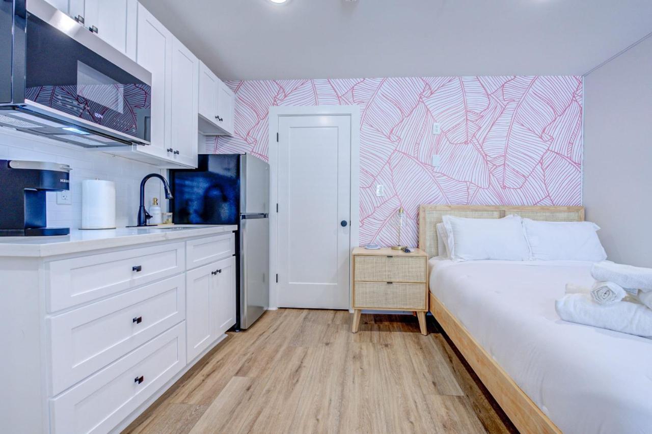 Pink Flamingo Studio Apartment Galveston Kültér fotó